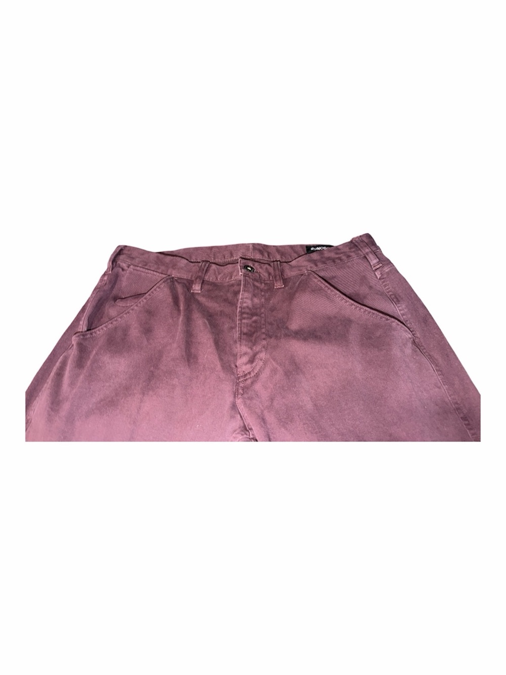 Bonobos Men’s Straight Fit Corduroy Pants 32x30 Burgundy Purple - Picture 4 of 7